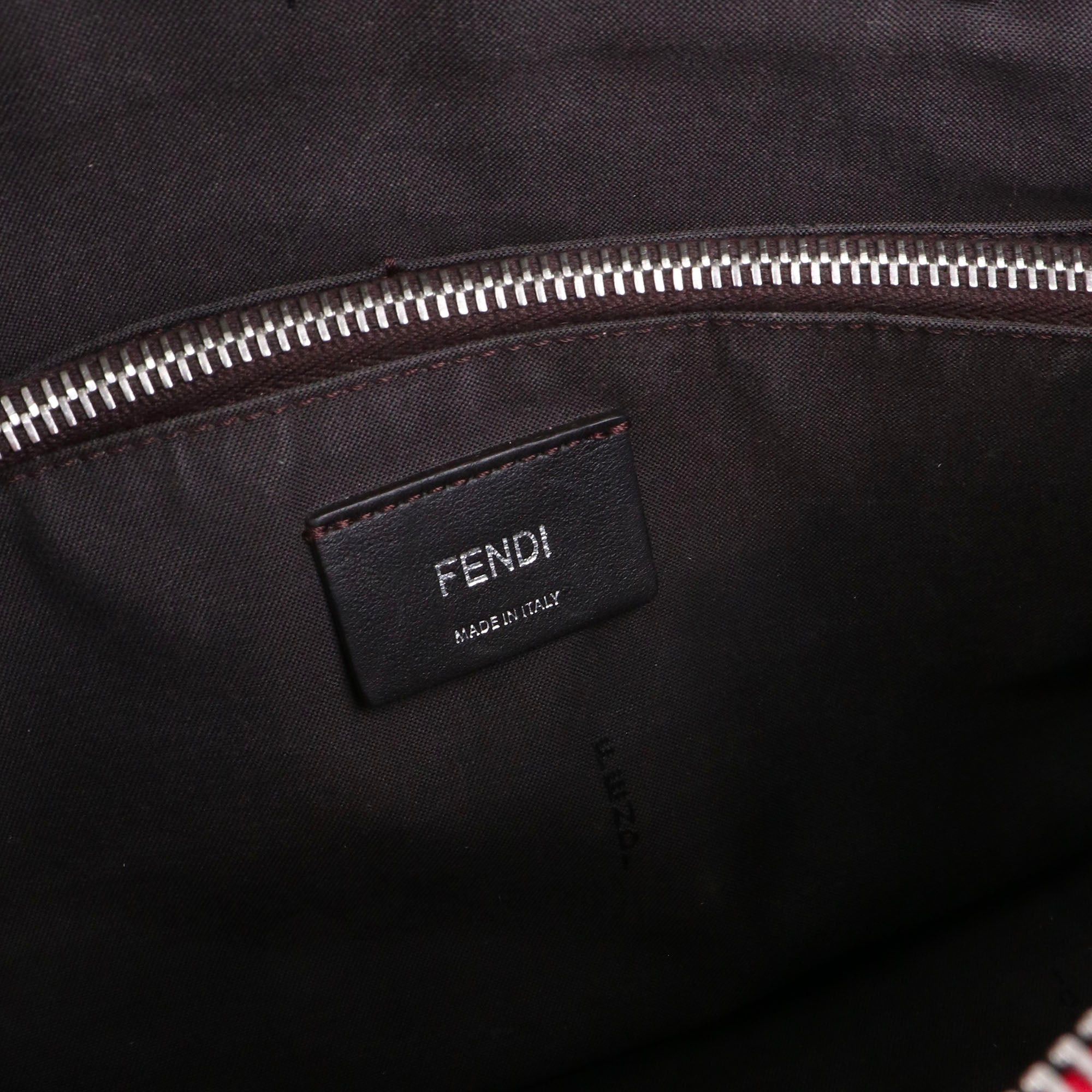 Fendi FENDI - Fendi medium By The Way shoulder bag in red leather Size ONE SIZE - 9 Thumbnail