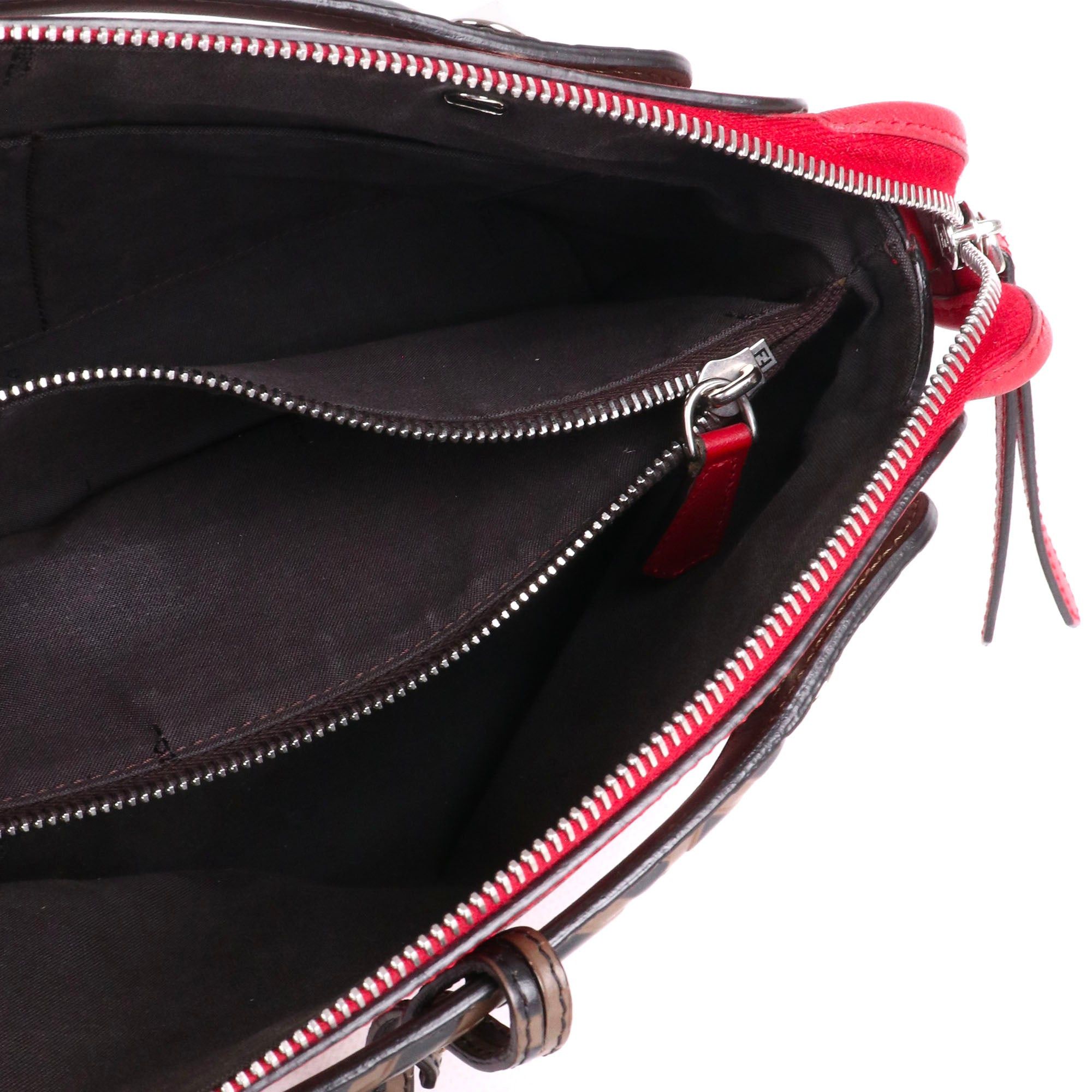 Fendi FENDI - Fendi medium By The Way shoulder bag in red leather Size ONE SIZE - 11 Thumbnail