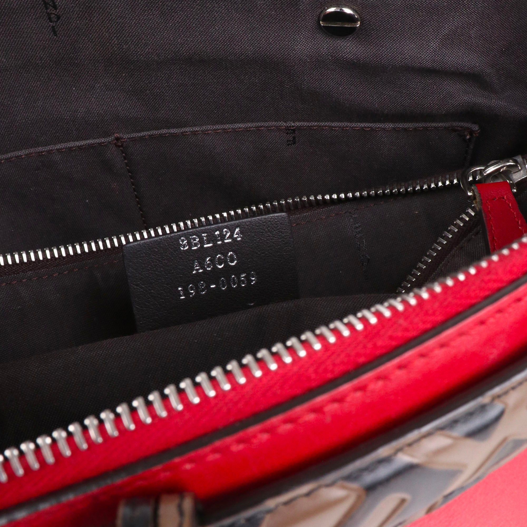 Fendi FENDI - Fendi medium By The Way shoulder bag in red leather Size ONE SIZE - 10 Thumbnail