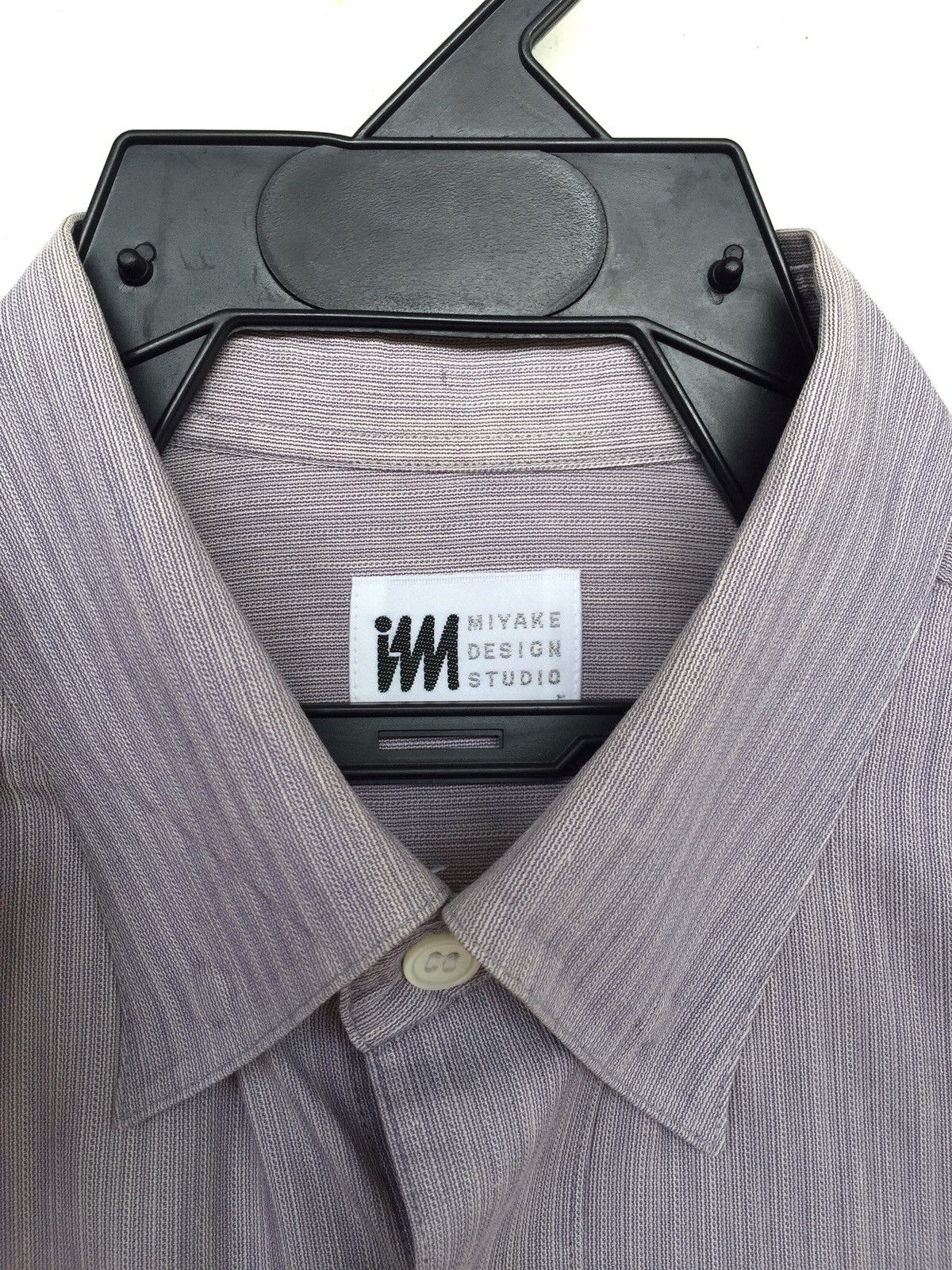 Issey Miyake Issey Miyake Striped Single Pocket Oversized Button Up Shirt Size US L / EU 52-54 / 3 - 6 Thumbnail