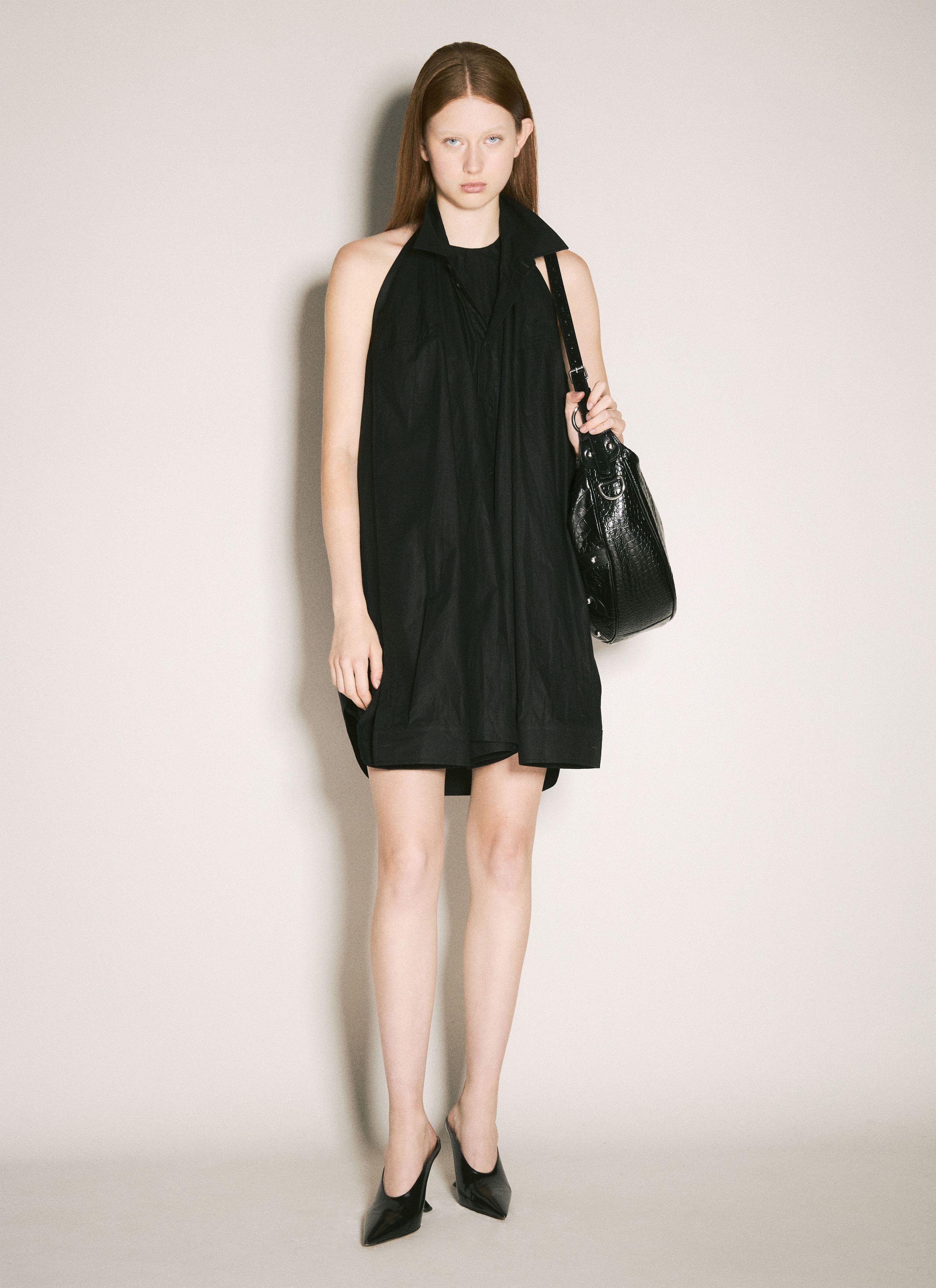 Balenciaga Suspended Shirt Dress Size XS / US 0-2 / IT 36-38 - 4 Thumbnail