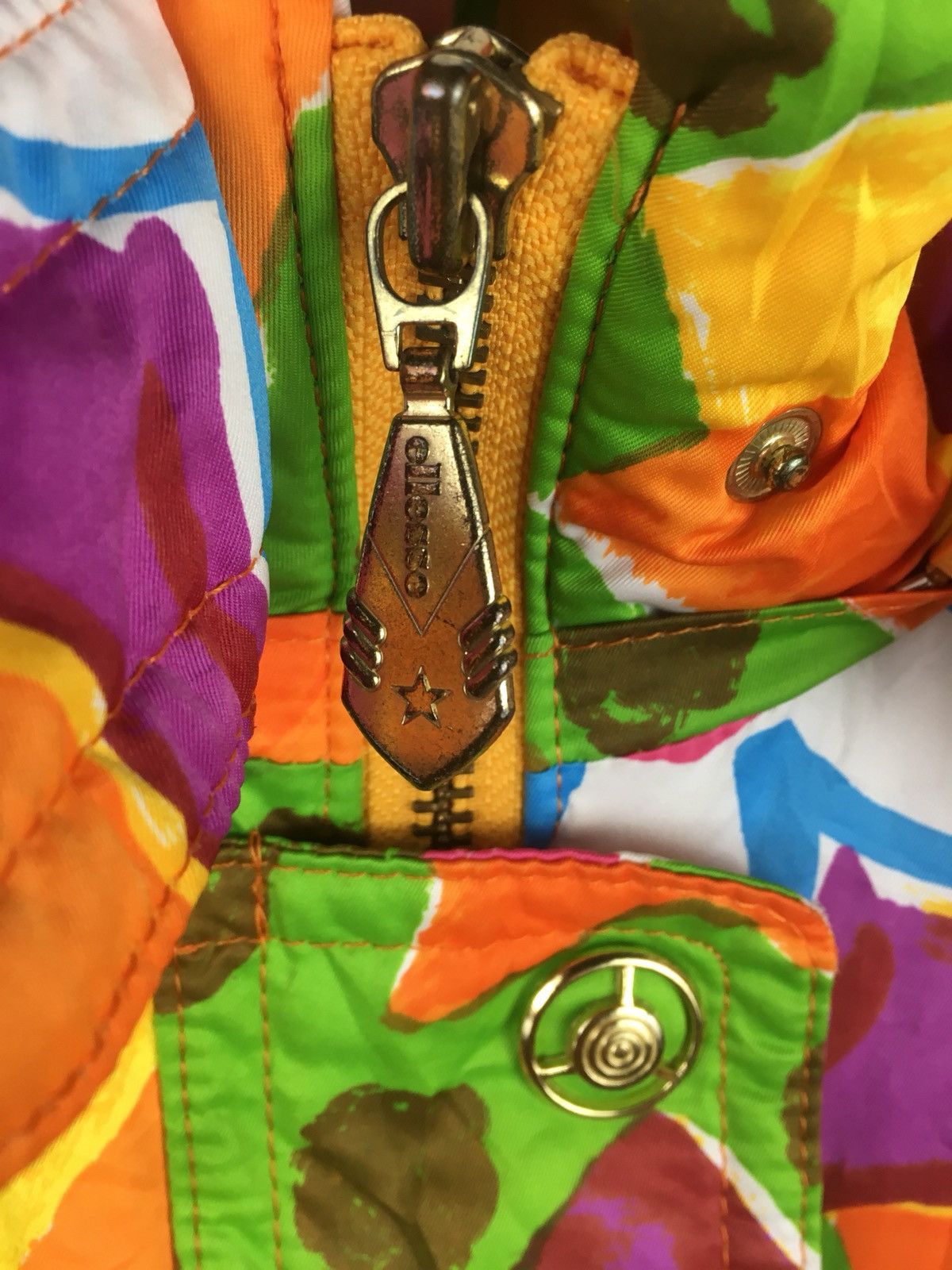 Ellesse Ellesse ski Multicolor Hoodies Jacket Armpit 23 x 24.5 Size US L / EU 52-54 / 3 - 8 Thumbnail