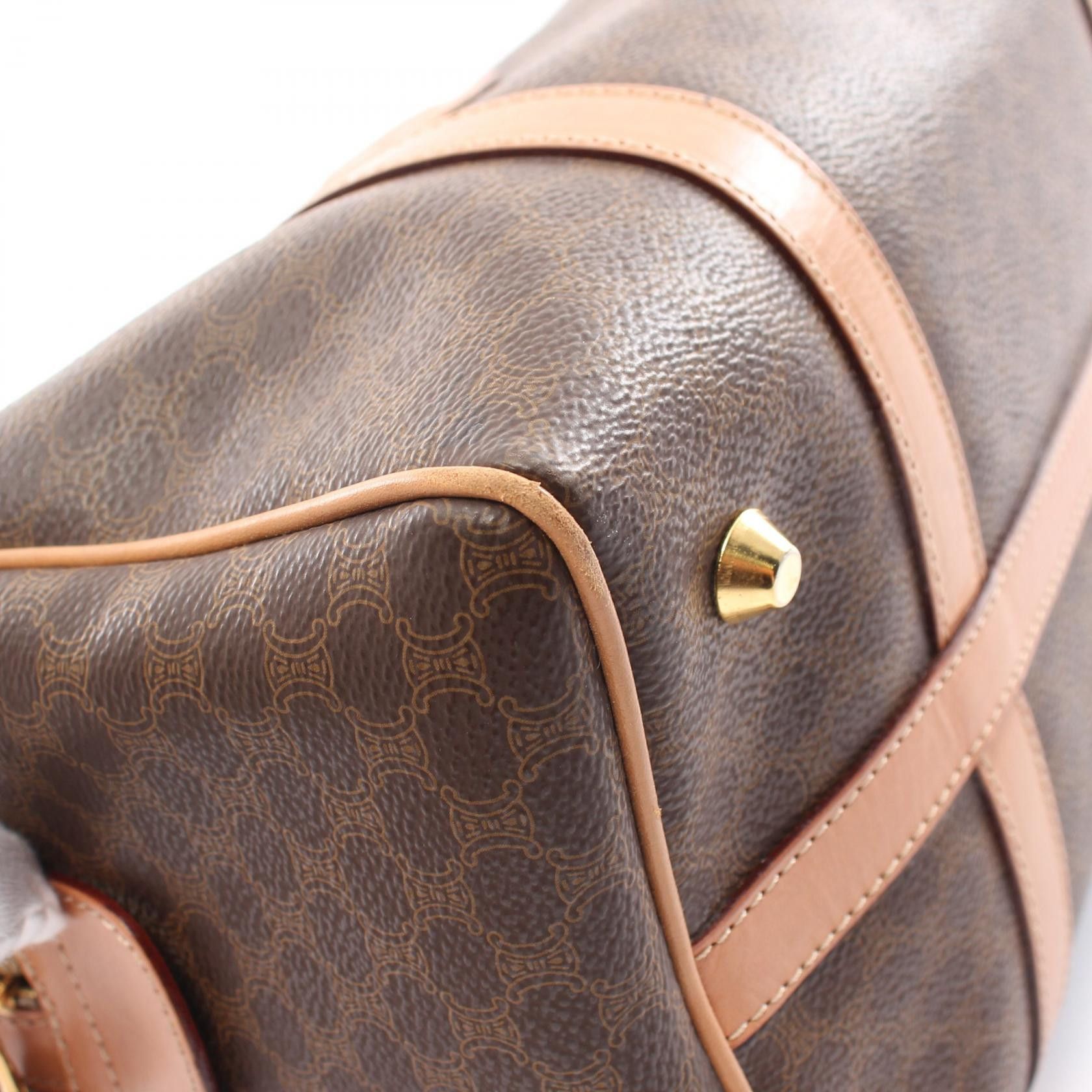 Celine Celine Macadam Canvas Boston Bag Canvas Handbag in Very Good Condition Size ONE SIZE - 8 Thumbnail