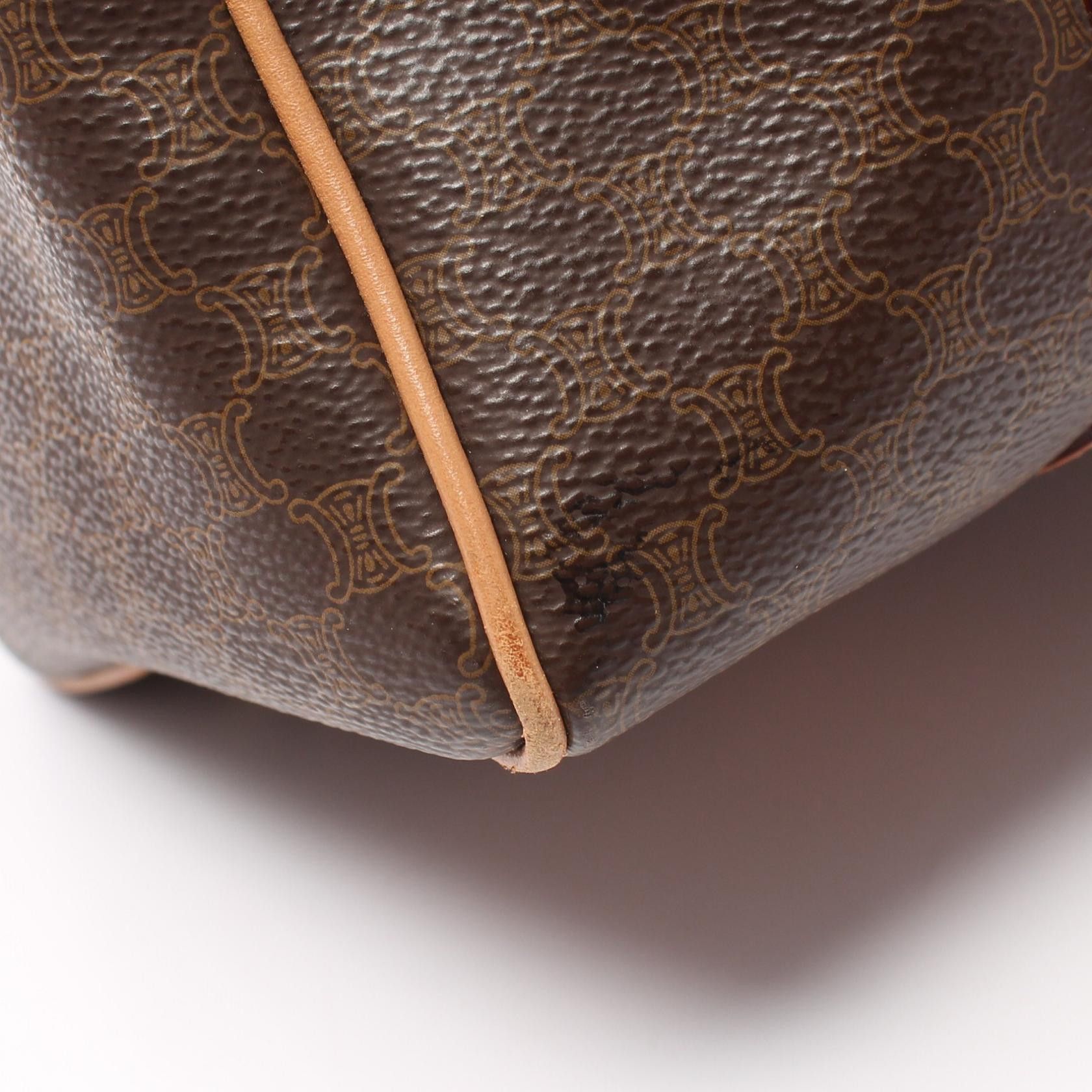 Celine Celine Macadam Canvas Boston Bag Canvas Handbag in Very Good Condition Size ONE SIZE - 7 Thumbnail