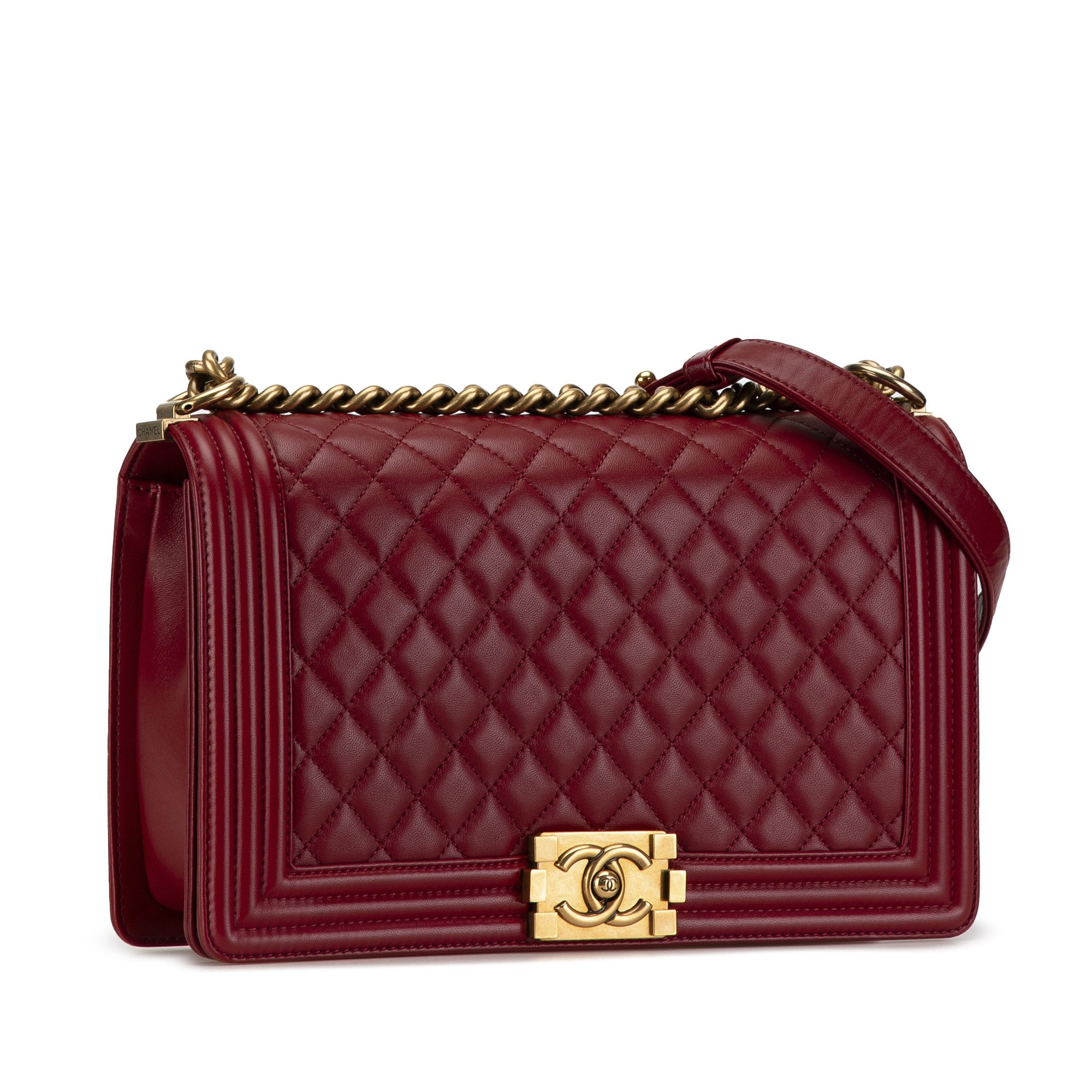 Chanel Chanel Large Lambskin Boy Flap Size ONE SIZE - 2 Thumbnail