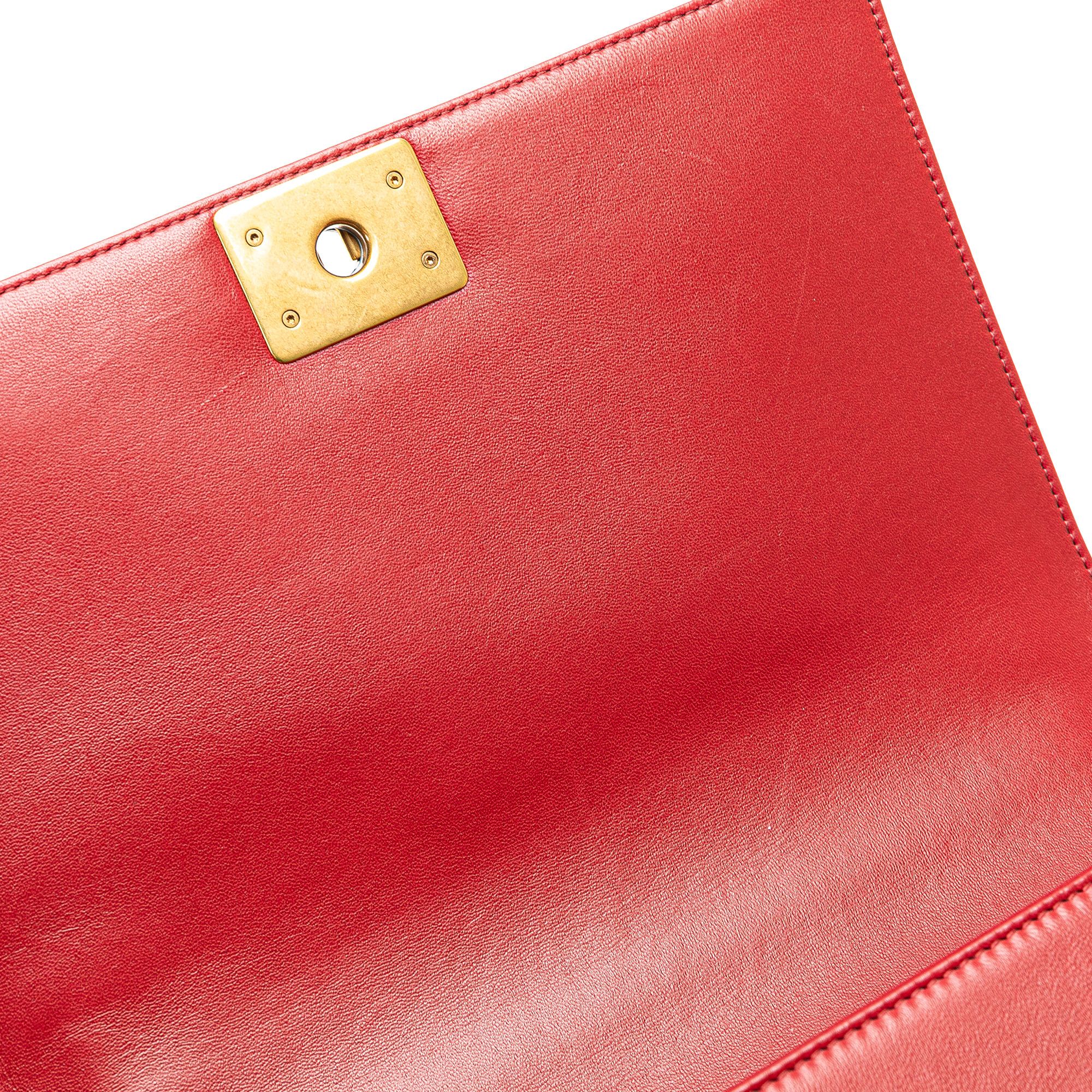 Chanel Chanel Large Lambskin Boy Flap Size ONE SIZE - 9 Thumbnail