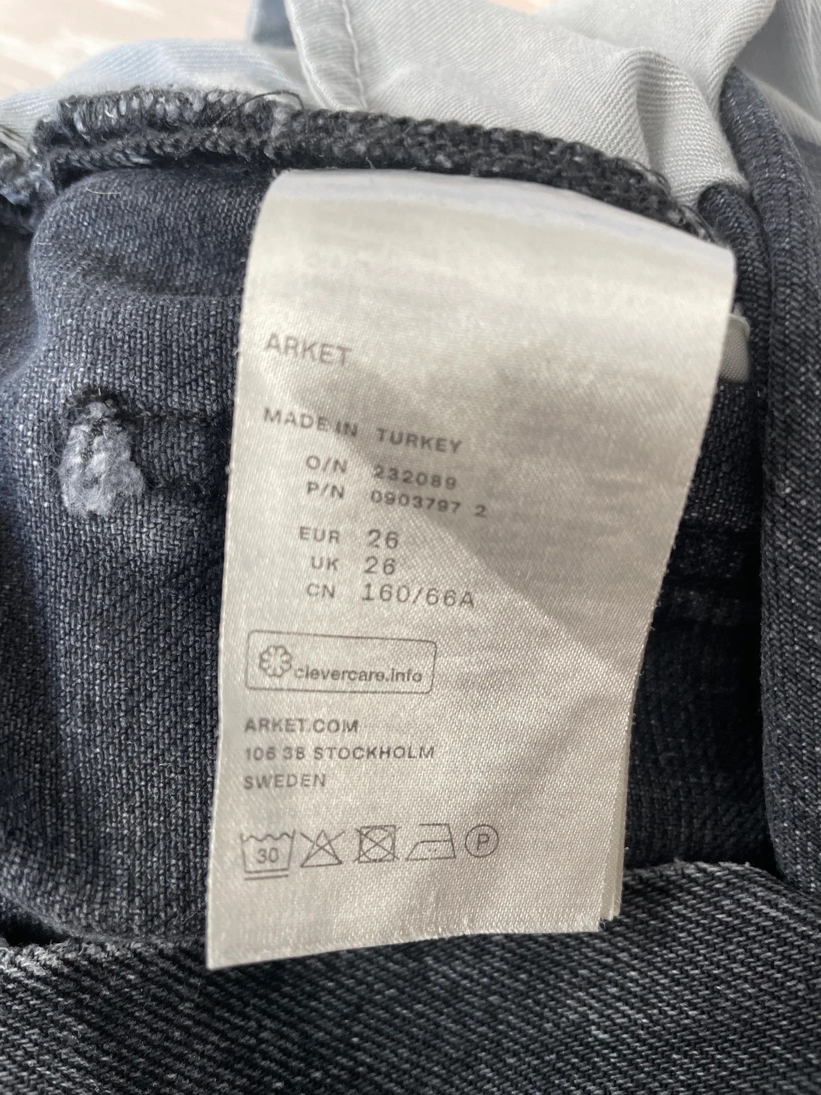 Arket Arket Jeans Size 26" / US 2 / IT 38 - 3 Thumbnail