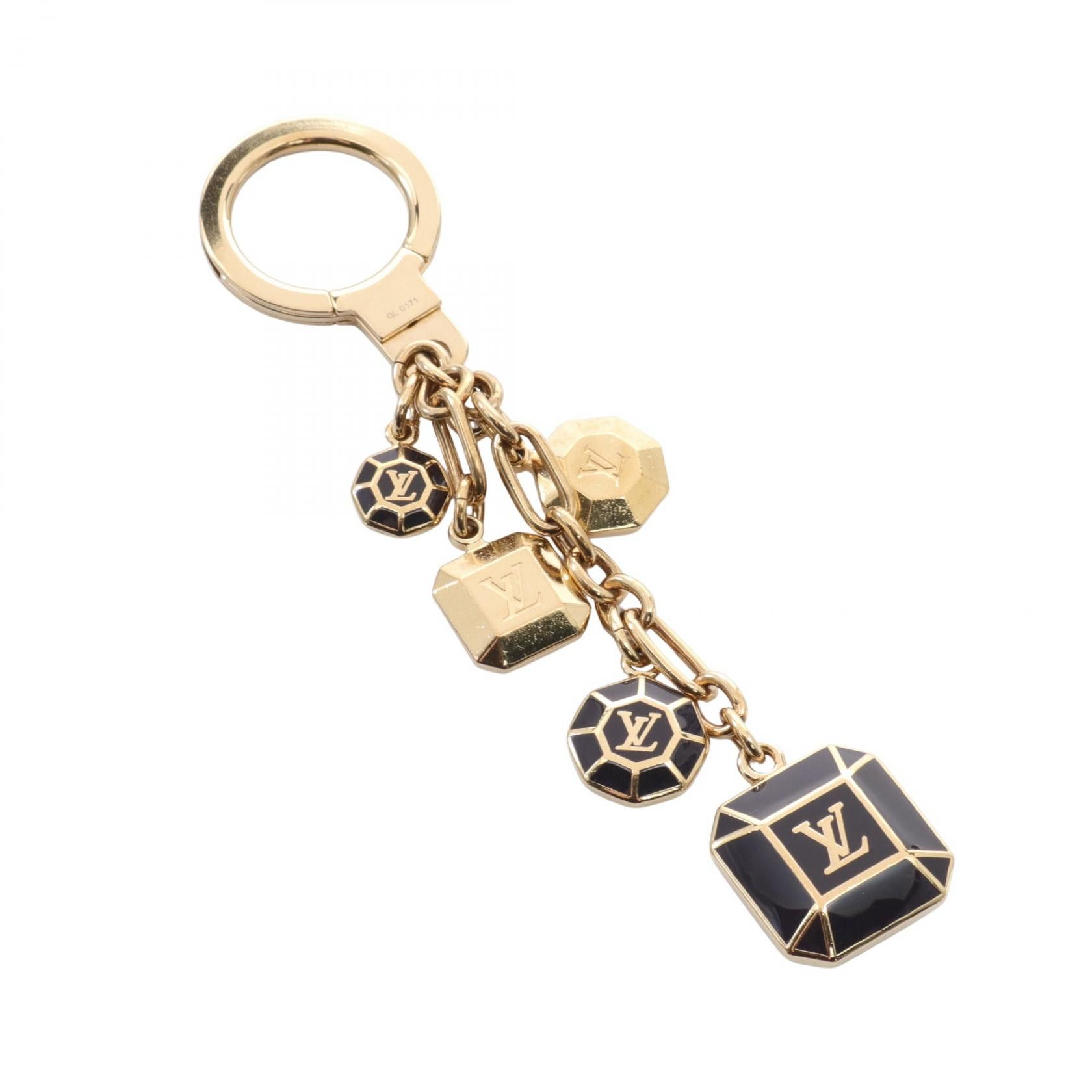Louis Vuitton Louis Vuitton Cabochon Keychain Metal Key Holder M66001 in Great Condition Size ONE SIZE - 2 Thumbnail