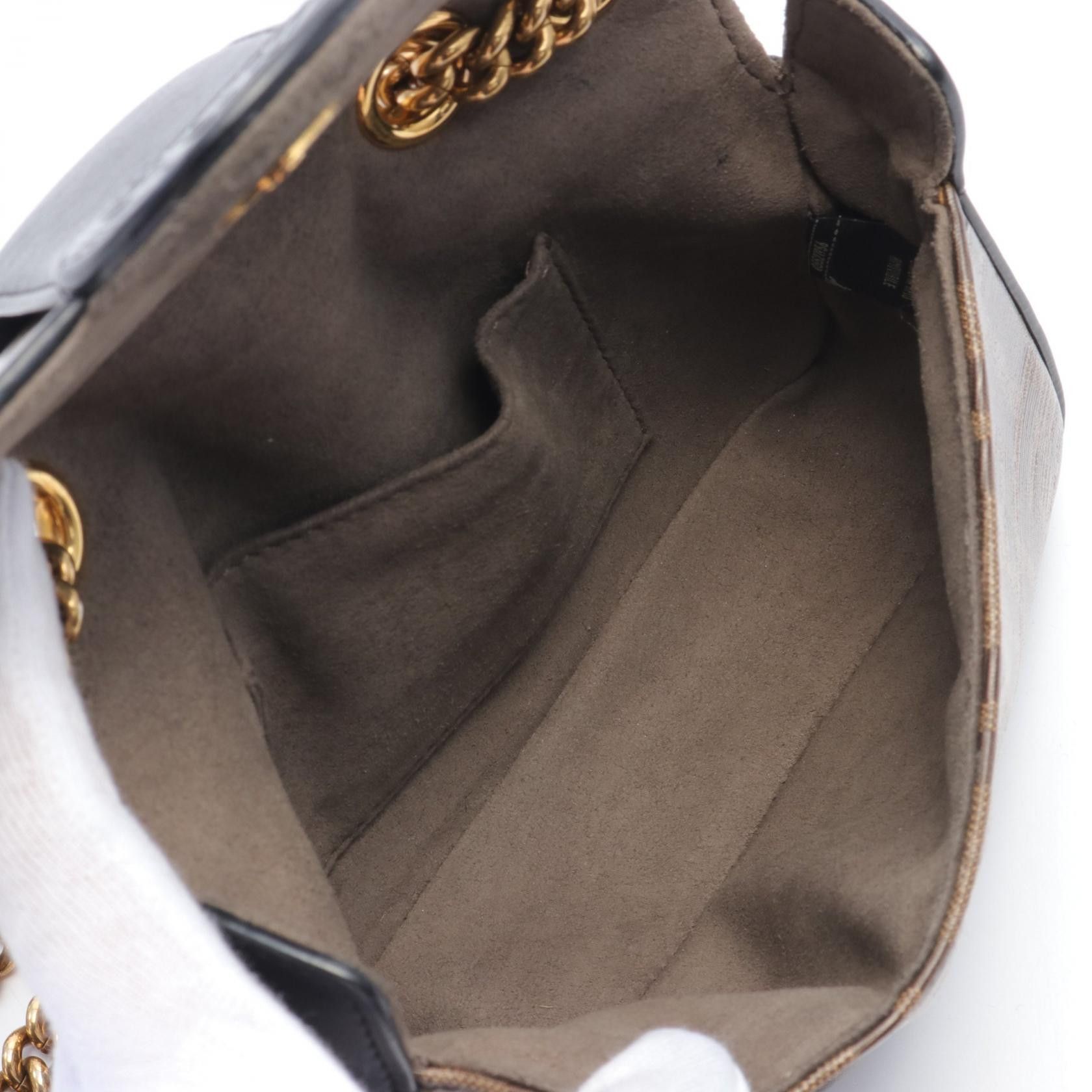 Fendi Fendi Zucca Chain Shoulder Bag Canvas Shoulder Bag in Great Condition Size ONE SIZE - 3 Thumbnail