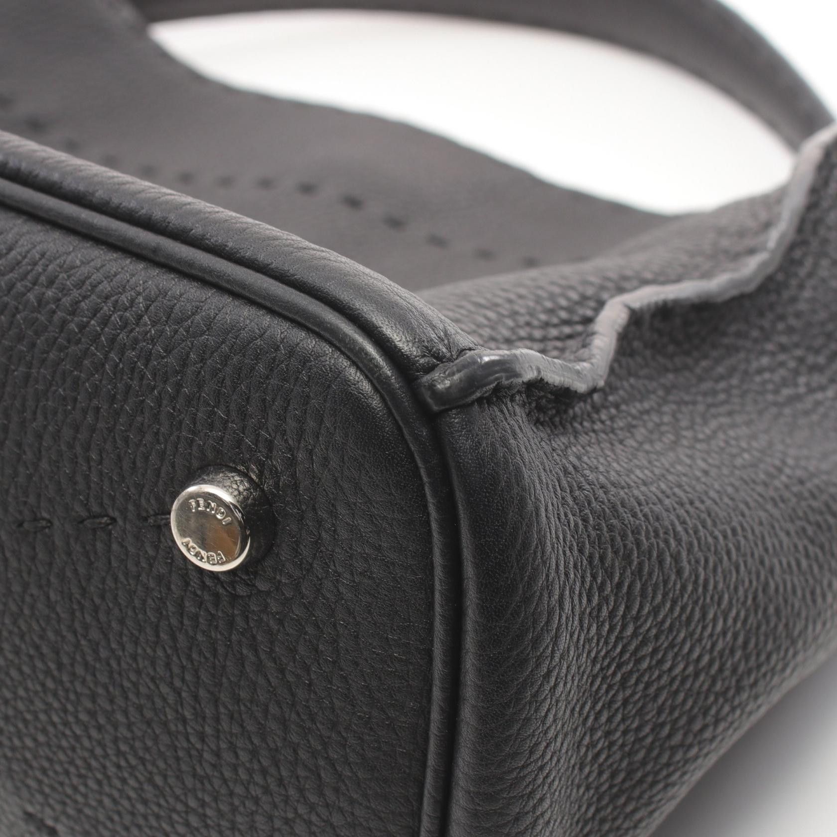 Fendi Fendi Leather Selleria Handbag Leather Handbag 8BT218 in Very Good Condition Size ONE SIZE - 6 Thumbnail
