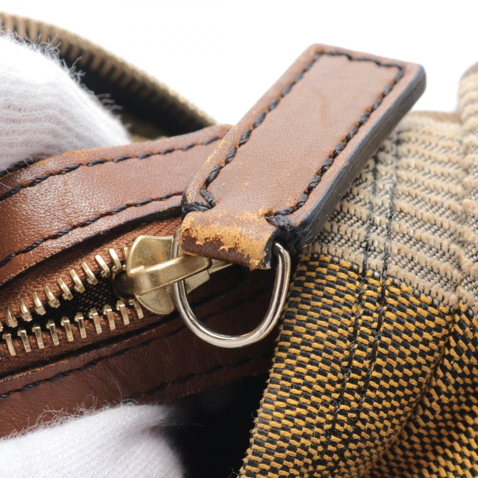 Fendi Fendi Canvas Shoulder Bag Canvas Shoulder Bag in Very Good Condition Size ONE SIZE - 8 Thumbnail