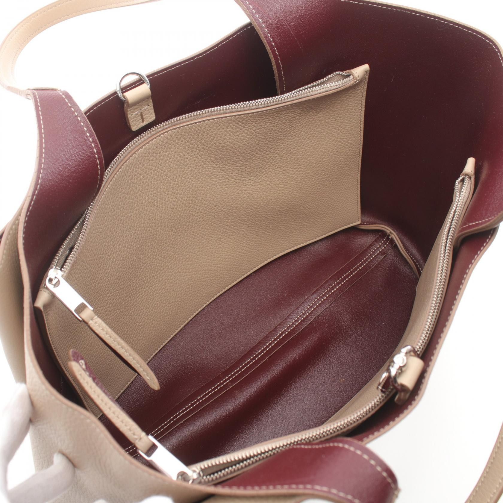 Tod's Tod's Leather Tote Bag Leather Tote Bag XBWAPAF0300QRI9P13 in Very Good Condition Size ONE SIZE - 3 Thumbnail