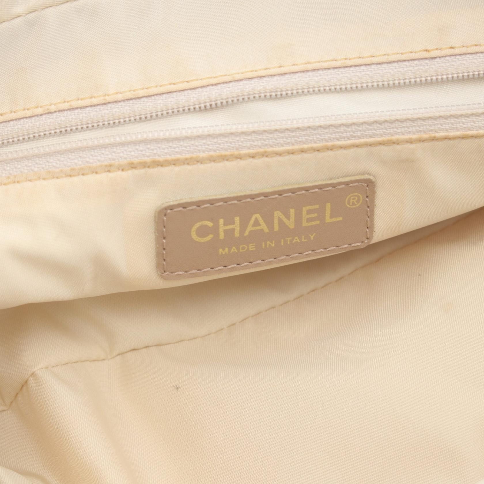 Chanel Chanel New Travel Line Mini Boston Bag Canvas Handbag A15828 in Very Good Condition Size ONE SIZE - 4 Thumbnail