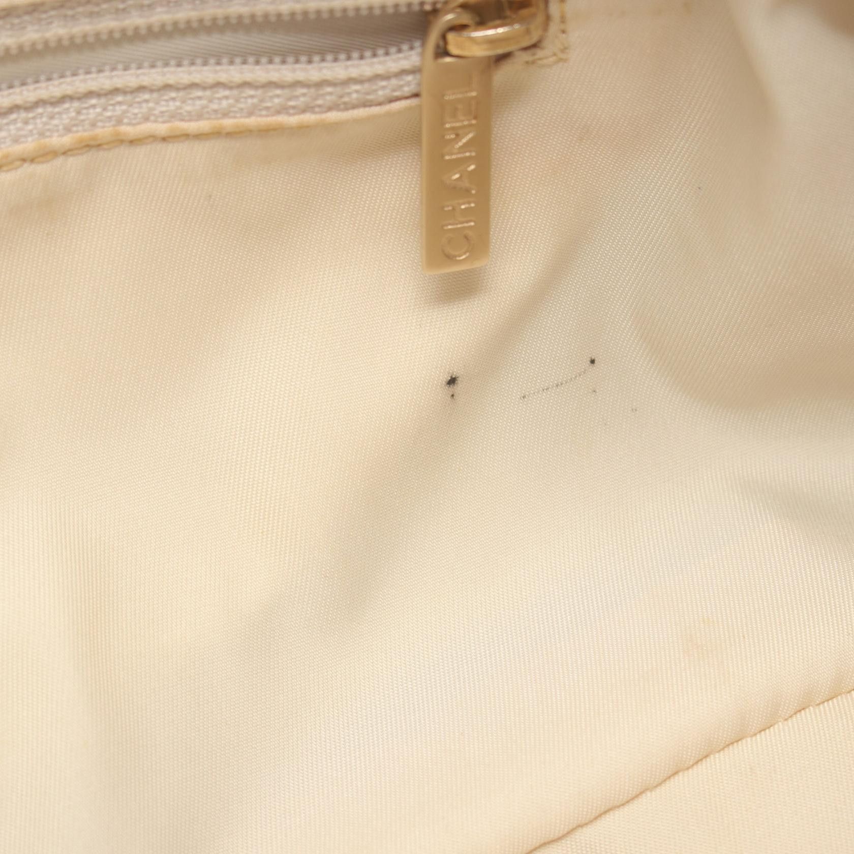 Chanel Chanel New Travel Line Mini Boston Bag Canvas Handbag A15828 in Very Good Condition Size ONE SIZE - 7 Thumbnail