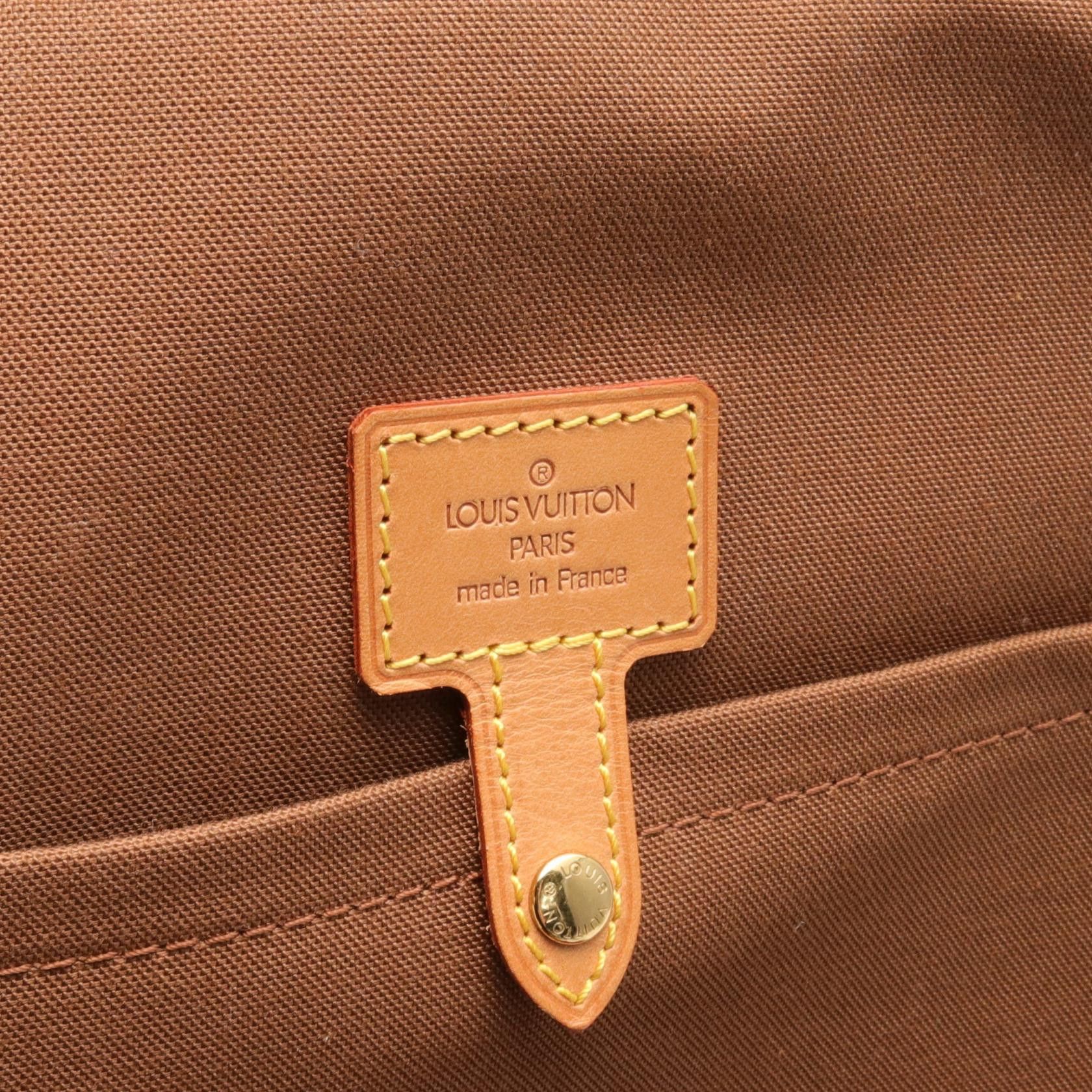 Louis Vuitton Louis Vuitton Packall PM Canvas Handbag M24001 in Very Good Condition Size ONE SIZE - 4 Thumbnail