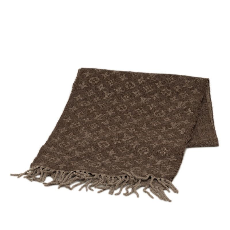 Louis Vuitton Louis Vuitton Louis Vuitton Wool Cashmere Gradient Scarf M70258 Canvas Scarf M70258 in Very Good Condition Size ONE SIZE - 2 Thumbnail