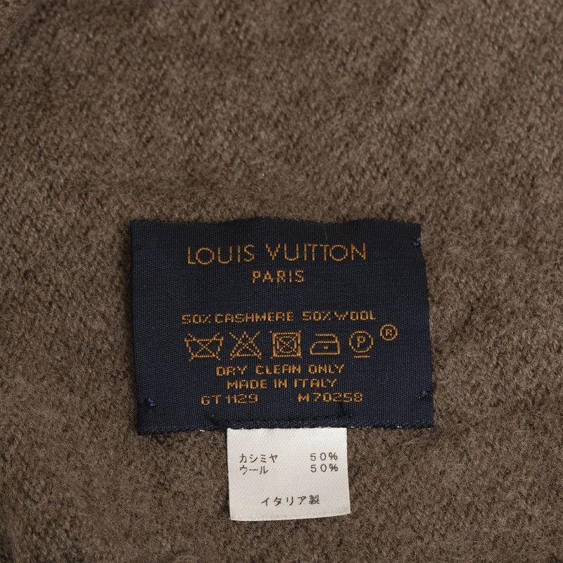 Louis Vuitton Louis Vuitton Louis Vuitton Wool Cashmere Gradient Scarf M70258 Canvas Scarf M70258 in Very Good Condition Size ONE SIZE - 4 Thumbnail
