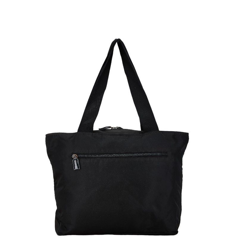 Prada Prada Prada Nylon Triangle Logo Plate Tote Bag Canvas Tote Bag in Good Condition Size ONE SIZE - 3 Thumbnail
