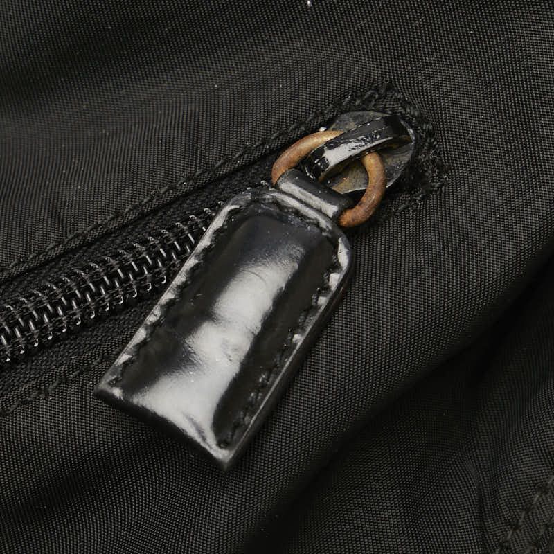 Prada Prada Prada Nylon Triangle Logo Plate Tote Bag Canvas Tote Bag in Good Condition Size ONE SIZE - 7 Thumbnail