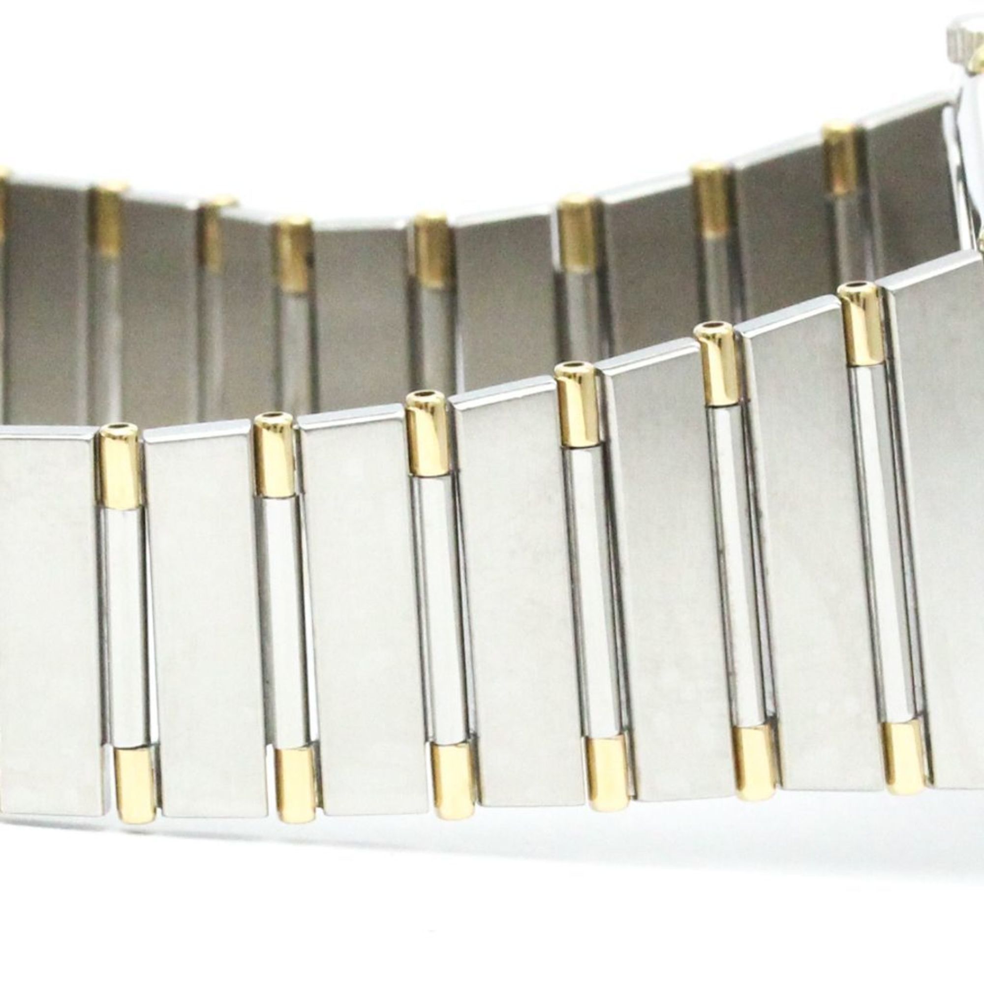 Omega Polished OMEGA Constellation 18K Gold Steel Mens Watch 398.0876 BF575795 Size ONE SIZE - 7 Thumbnail
