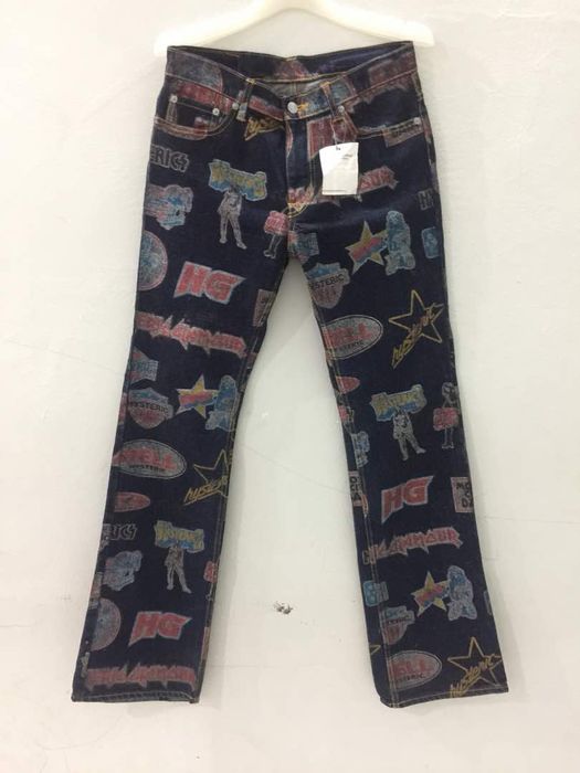 Hysteric Glamour RARE VINTAGE HYSTERIC GLAMOUR HYSTERIC DENIME MINI ...