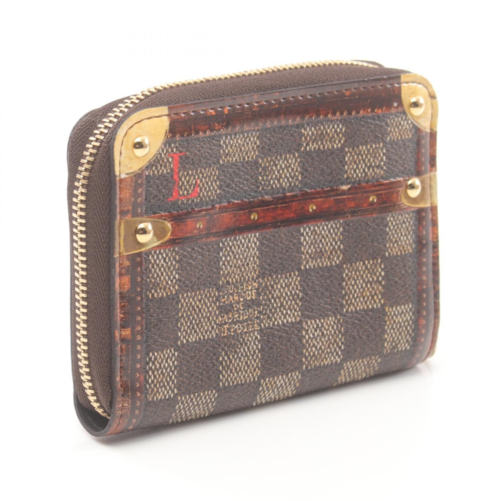 Louis Vuitton Louis Vuitton Damier Trunk Zippy COin Case Canvas Coin Case M52745 in Great Condition Size ONE SIZE - 2 Thumbnail