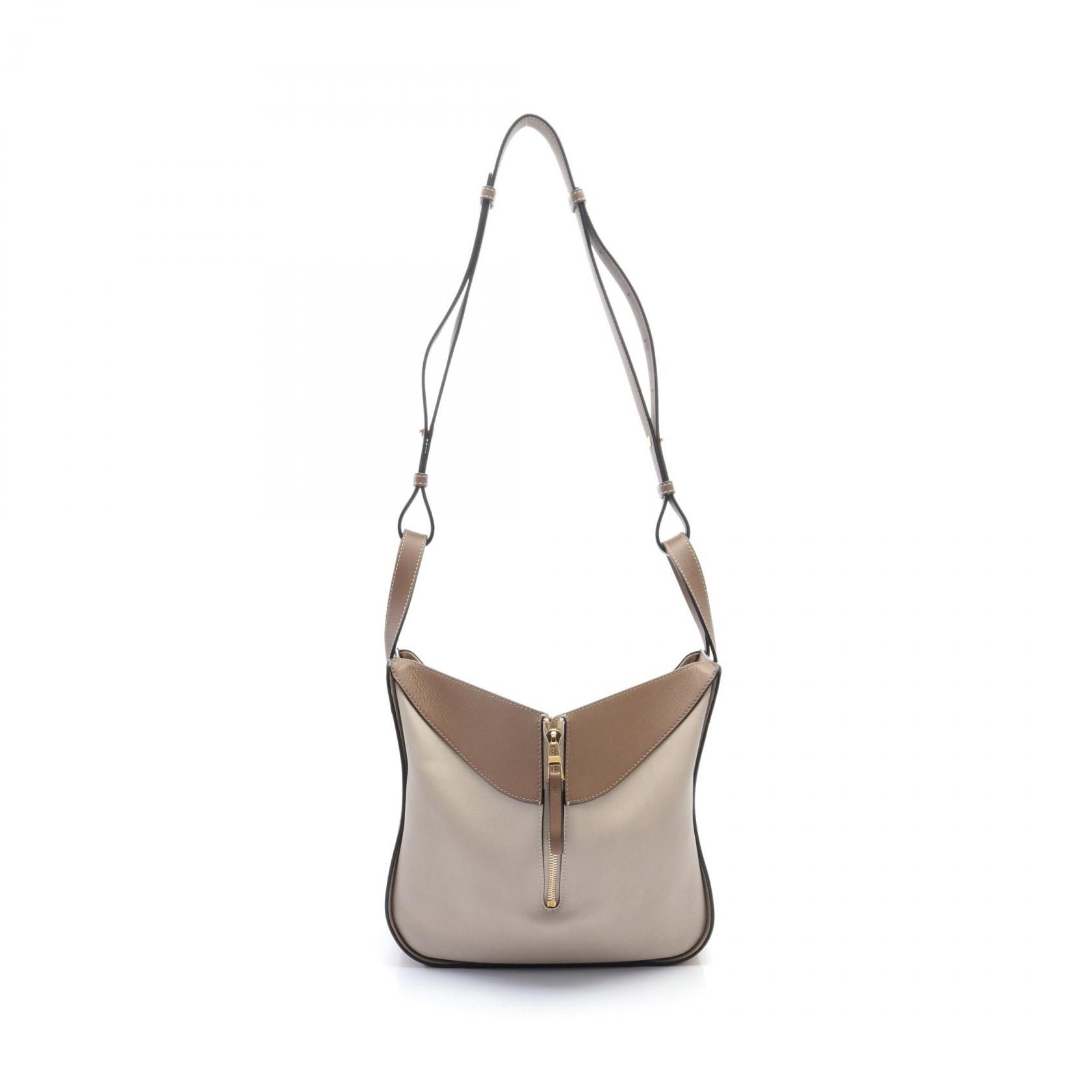 Loewe Loewe Hammock Small Shoulder Bag Leather Shoulder Bag 387.12.Kbn60 in Great Condition Size ONE SIZE - 5 Thumbnail