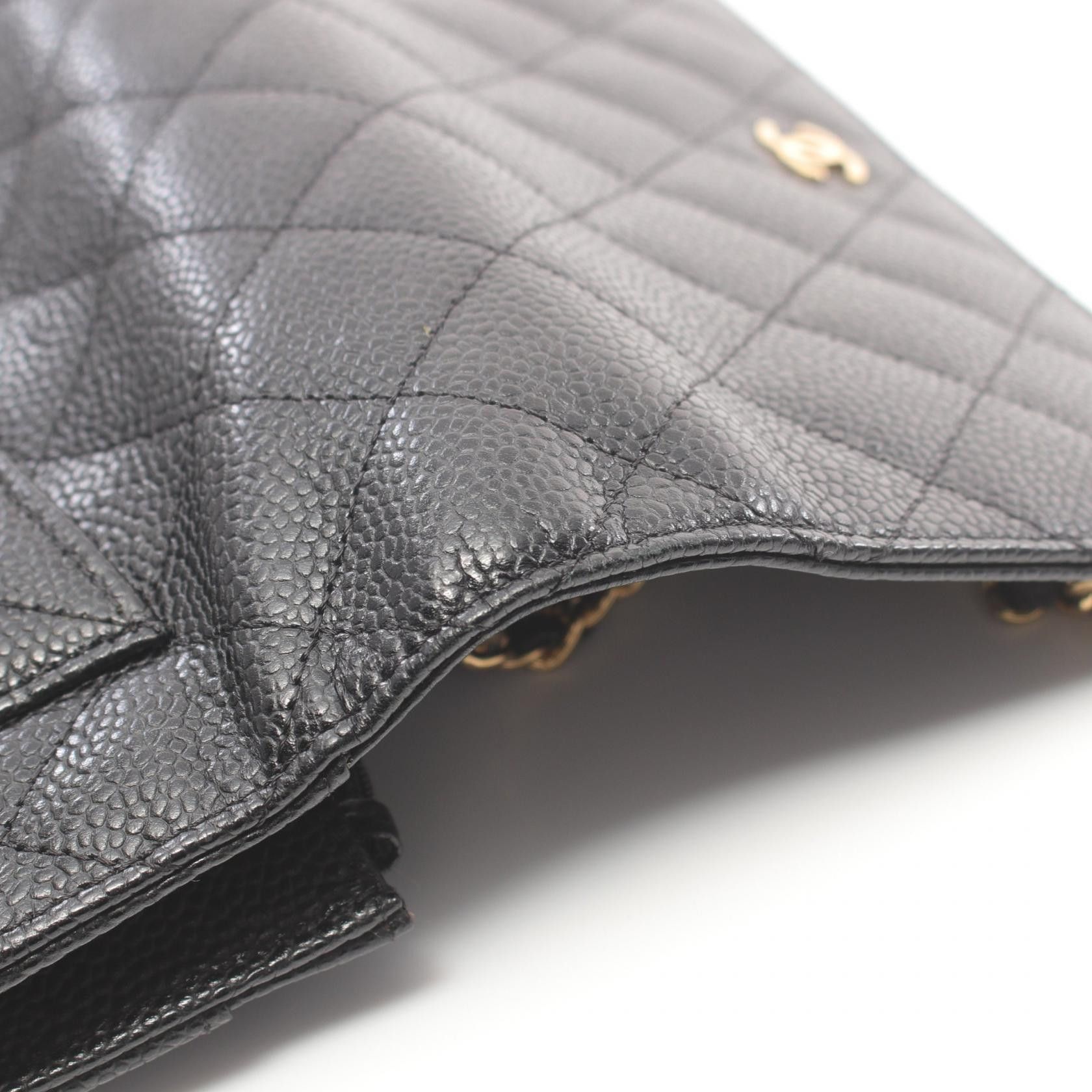 Chanel Chanel CC Matelasse Wallet on Chain Leather Shoulder Bag AP0250 in Great Condition Size ONE SIZE - 8 Thumbnail
