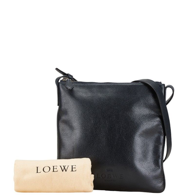 Loewe Loewe Loewe Leather Logo Shoulder Bag 340906 Leather Crossbody Bag 340906 in Very Good Condition Size ONE SIZE - 9 Thumbnail