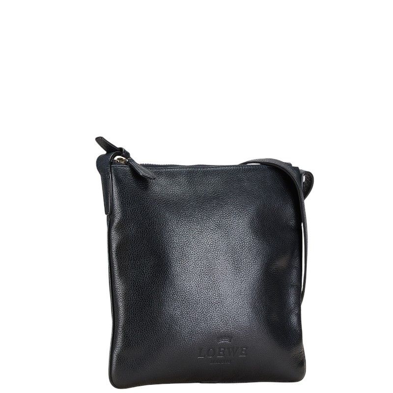 Loewe Loewe Loewe Leather Logo Shoulder Bag 340906 Leather Crossbody Bag 340906 in Very Good Condition Size ONE SIZE - 2 Thumbnail