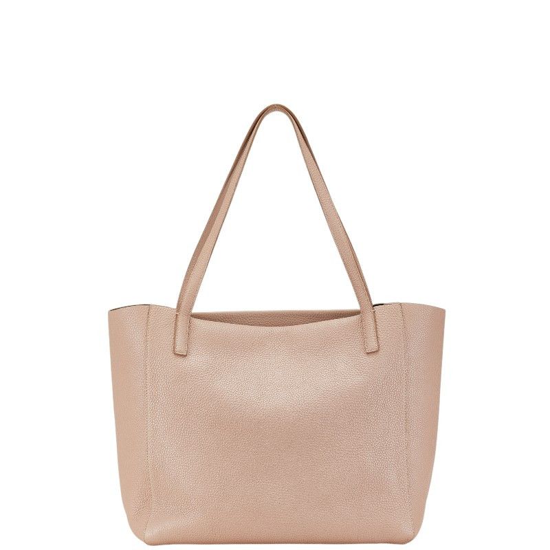 Salvatore Ferragamo Salvatore Ferragamo Salvatore Ferragamo Leather Logo Reversible Tote Bag Leather Tote Bag in Very Good Condition Size ONE SIZE - 3 Thumbnail