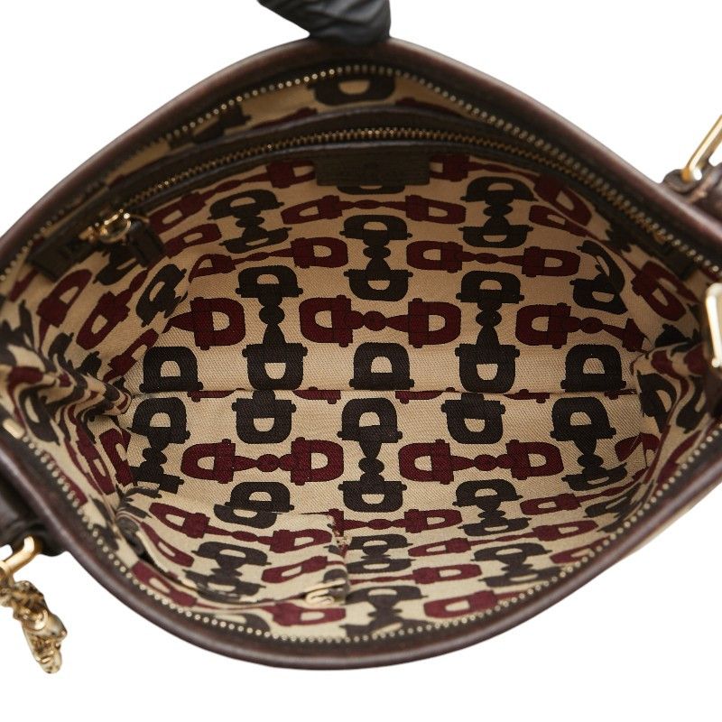 Gucci Gucci Gucci GG Canvas Leather Shoulder Bag 144388 Canvas Crossbody Bag 144388 in Very Good Condition Size ONE SIZE - 7 Thumbnail