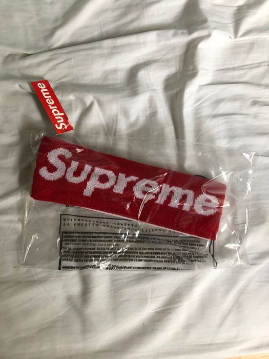 Supreme Supreme / New Era Big Logo Headband | Grailed