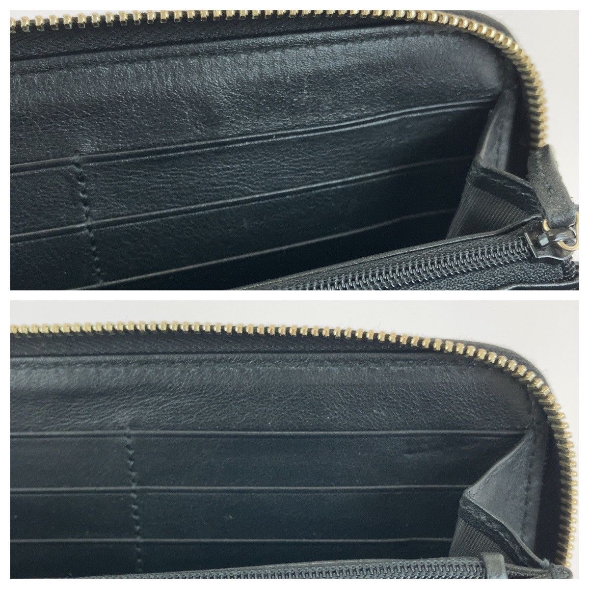 Gucci Gucci Gucci Leather Microguccissima Long Wallet Leather Long Wallet 449391 Size ONE SIZE - 7 Thumbnail