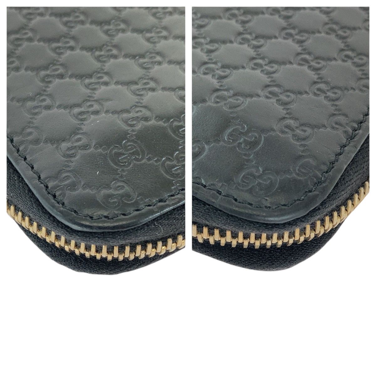 Gucci Gucci Gucci Leather Microguccissima Long Wallet Leather Long Wallet 449391 Size ONE SIZE - 4 Thumbnail