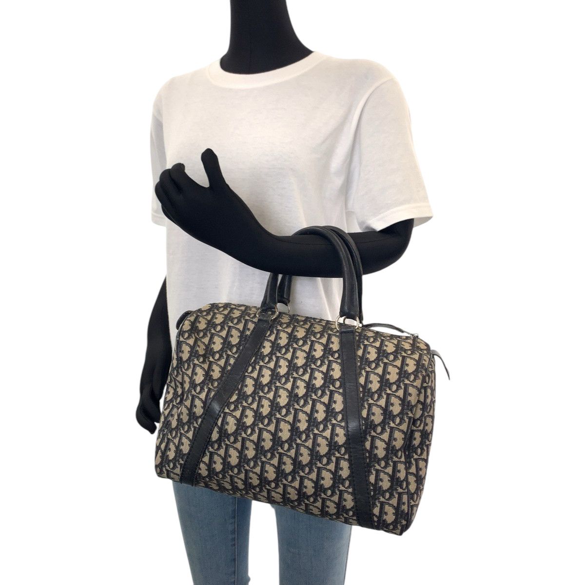 Dior Dior Dior Vintage Trotter Canvas Handbag Canvas Handbag Size ONE SIZE - 7 Thumbnail