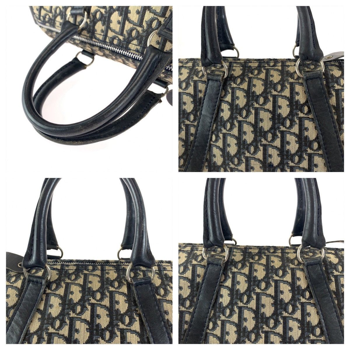 Dior Dior Dior Vintage Trotter Canvas Handbag Canvas Handbag Size ONE SIZE - 5 Thumbnail
