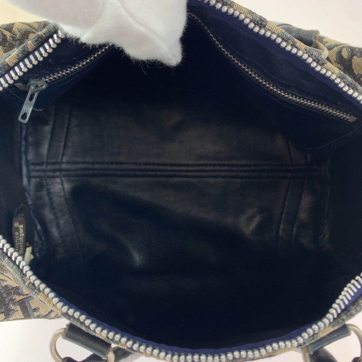 Dior Dior Dior Vintage Trotter Canvas Handbag Canvas Handbag Size ONE SIZE - 9 Thumbnail