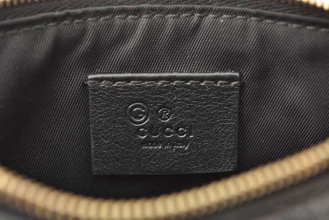 Gucci Gucci Gucci Leather Key Case/Coin Case with Key Ring Leather Key Holder 544248 in Pristine Condition Size ONE SIZE - 7 Thumbnail
