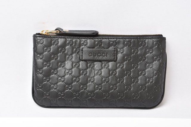 Gucci Gucci Gucci Leather Key Case/Coin Case with Key Ring Leather Key Holder 544248 in Pristine Condition Size ONE SIZE - 8 Thumbnail