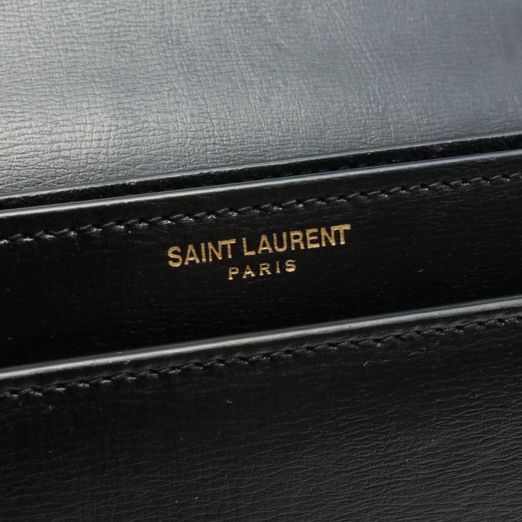 Yves Saint Laurent Yves Saint Laurent Sunset Shoulder Bag Leather Shoulder Bag 442906 in Great Condition Size ONE SIZE - 4 Thumbnail