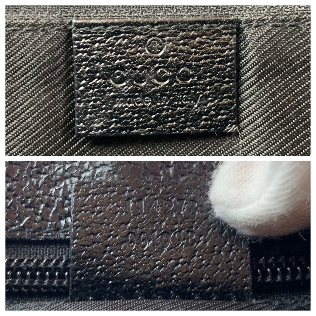 Gucci Gucci Gucci GG Canvas/Leather Messenger Bag 114273 Canvas Crossbody Bag 114273 in Very Good Condition Size ONE SIZE - 8 Thumbnail
