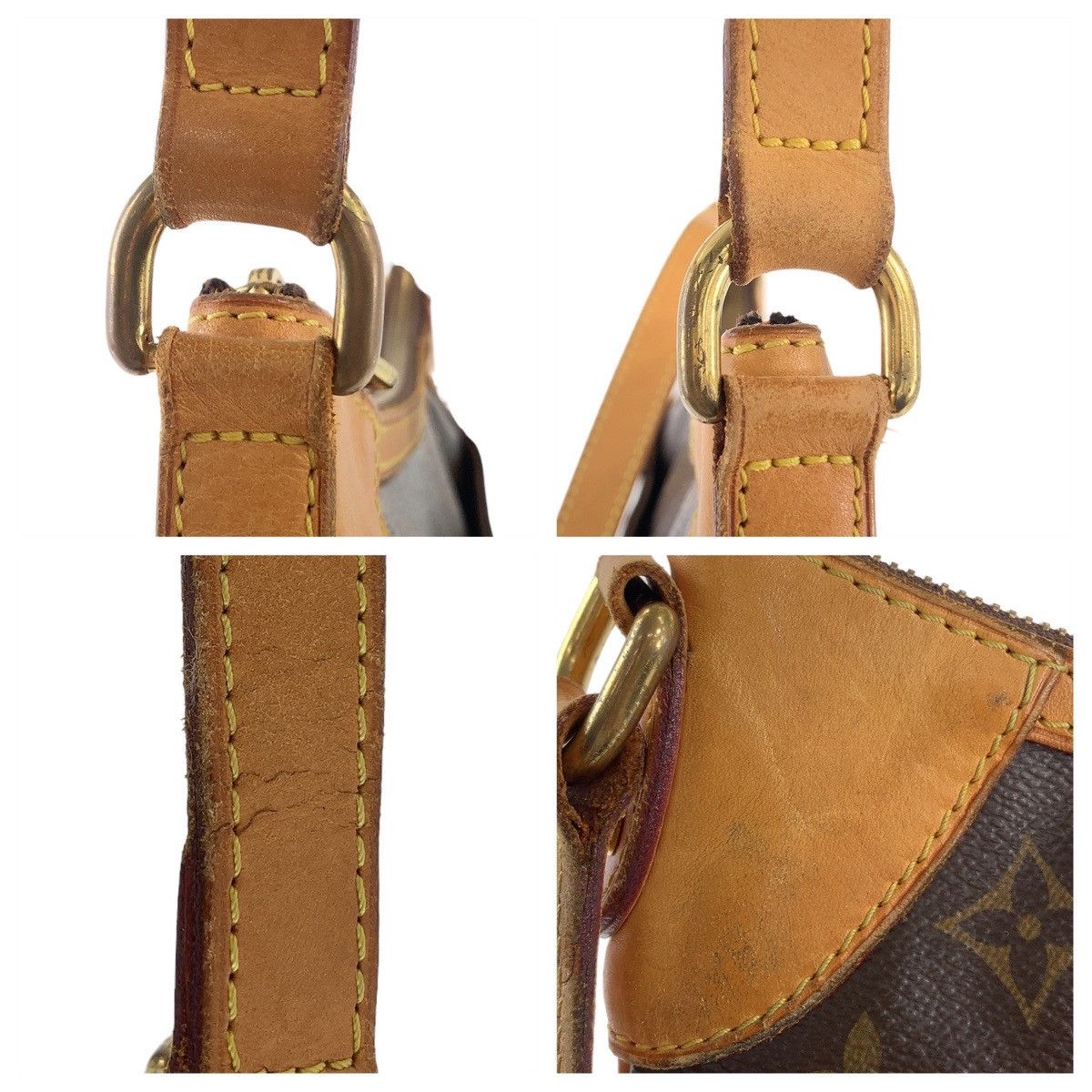 Louis Vuitton Louis Vuitton Louis Vuitton Odeon PM Brown PVC/Leather Shoulder Bag M56390 Canvas Crossbody Bag M56390 in Very Good Condition Size ONE SIZE - 6 Thumbnail
