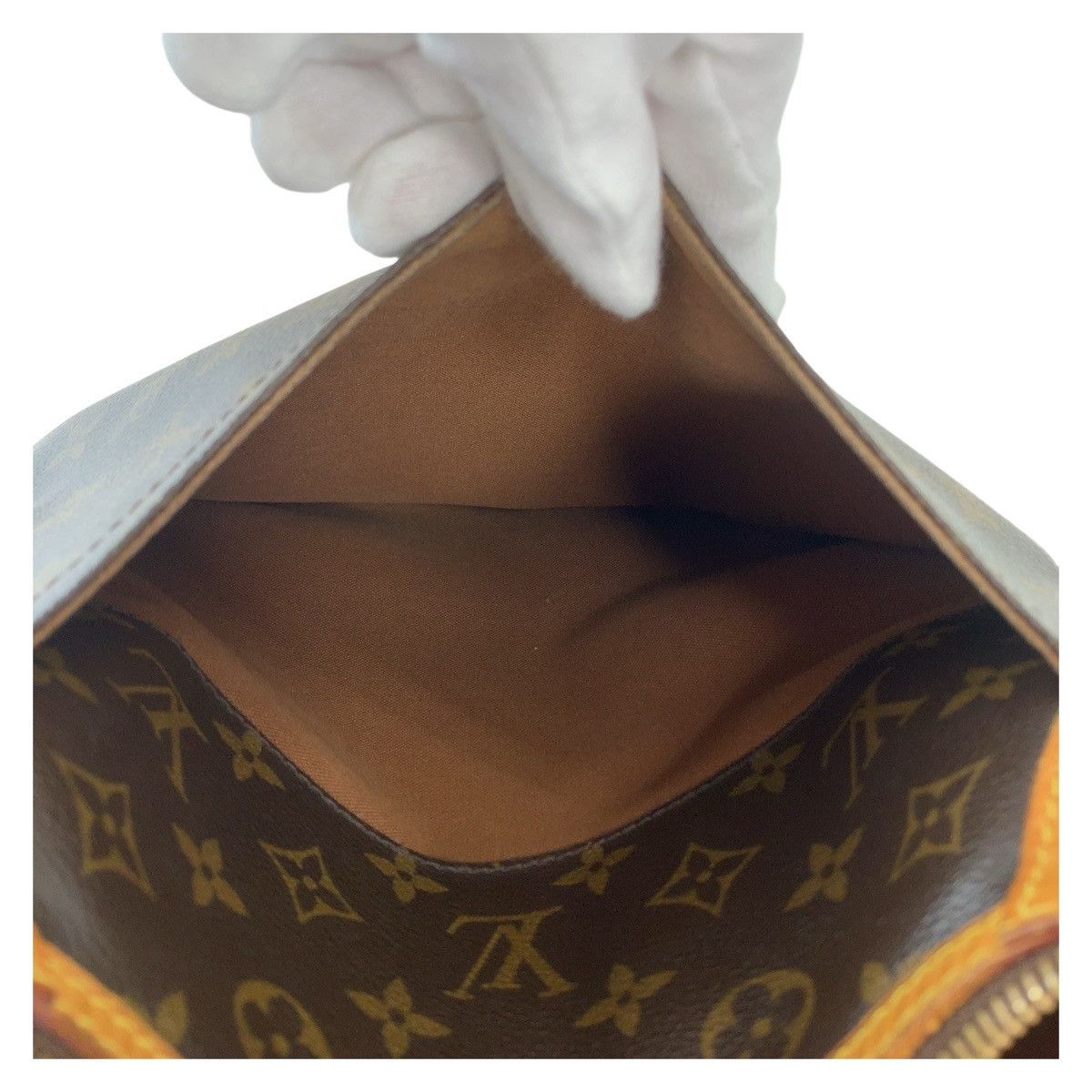 Louis Vuitton Louis Vuitton Louis Vuitton Odeon PM Brown PVC/Leather Shoulder Bag M56390 Canvas Crossbody Bag M56390 in Very Good Condition Size ONE SIZE - 9 Thumbnail
