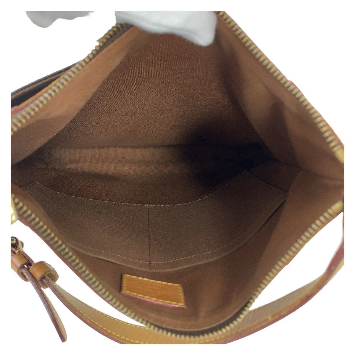 Louis Vuitton Louis Vuitton Louis Vuitton Odeon PM Brown PVC/Leather Shoulder Bag M56390 Canvas Crossbody Bag M56390 in Very Good Condition Size ONE SIZE - 3 Thumbnail
