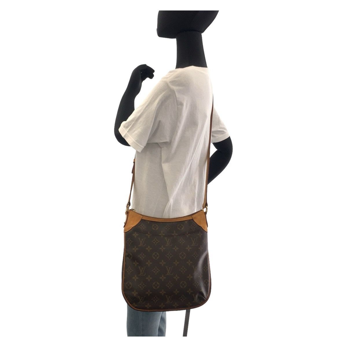 Louis Vuitton Louis Vuitton Louis Vuitton Odeon PM Brown PVC/Leather Shoulder Bag M56390 Canvas Crossbody Bag M56390 in Very Good Condition Size ONE SIZE - 10 Thumbnail