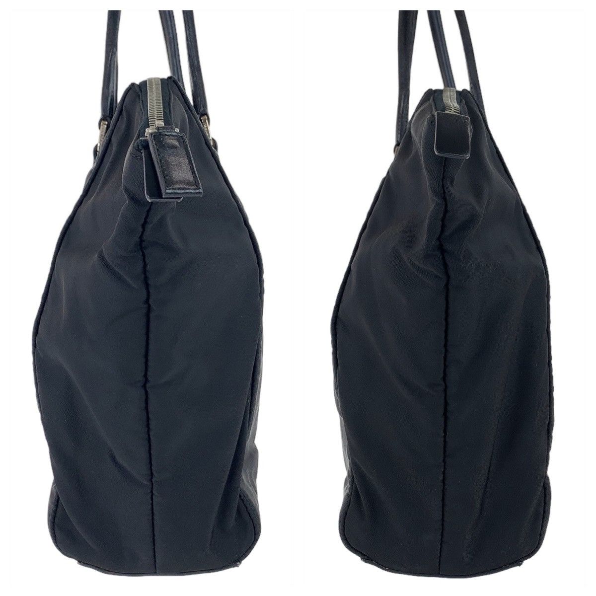 Prada Prada Prada Nylon/Leather Tessuto Tote Bag Canvas Tote Bag in Very Good Condition Size ONE SIZE - 5 Thumbnail