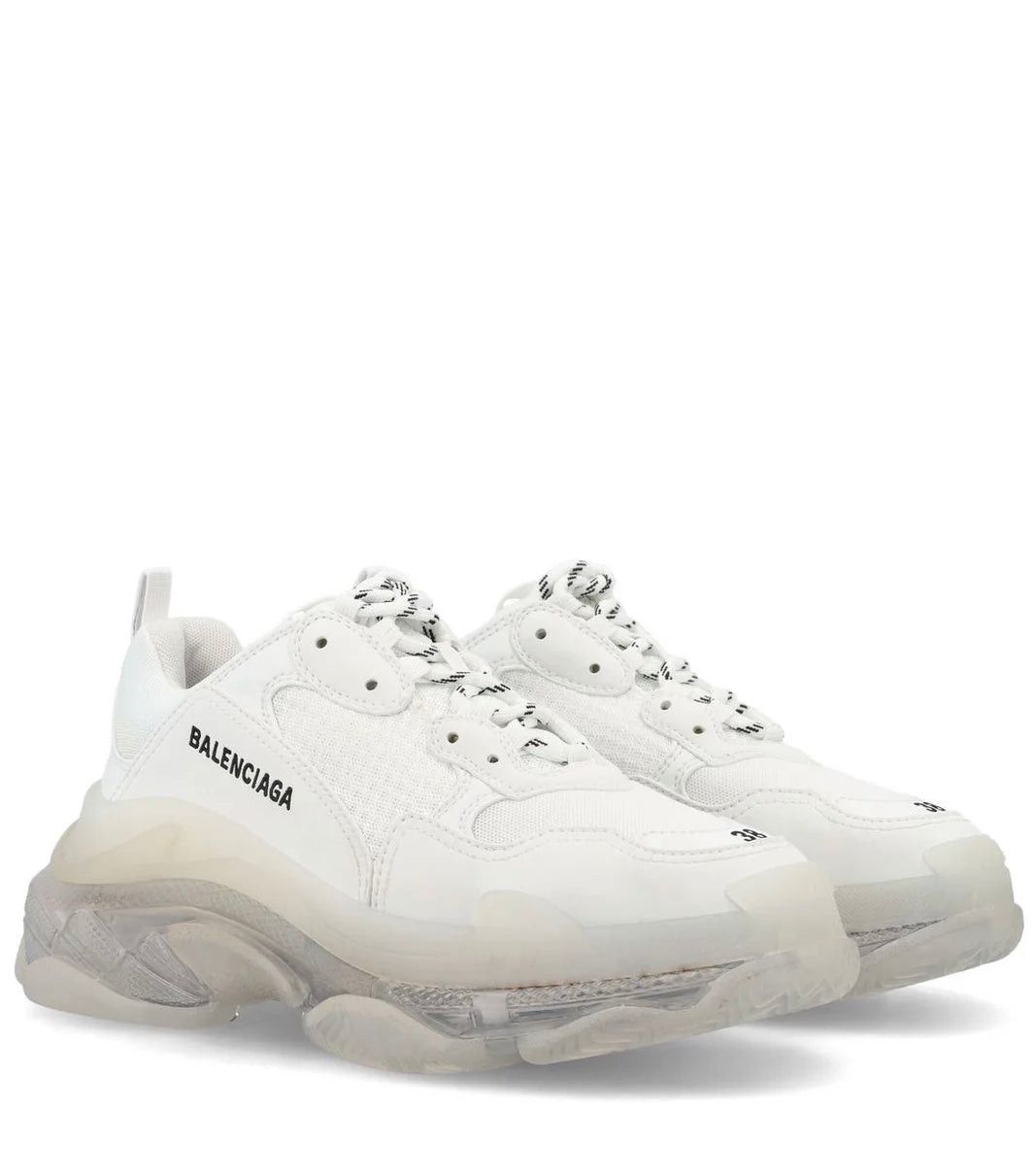 Balenciaga Balenciaga Triple S mesh and leather sneakers SIZE 35 Size ONE SIZE - 3 Thumbnail