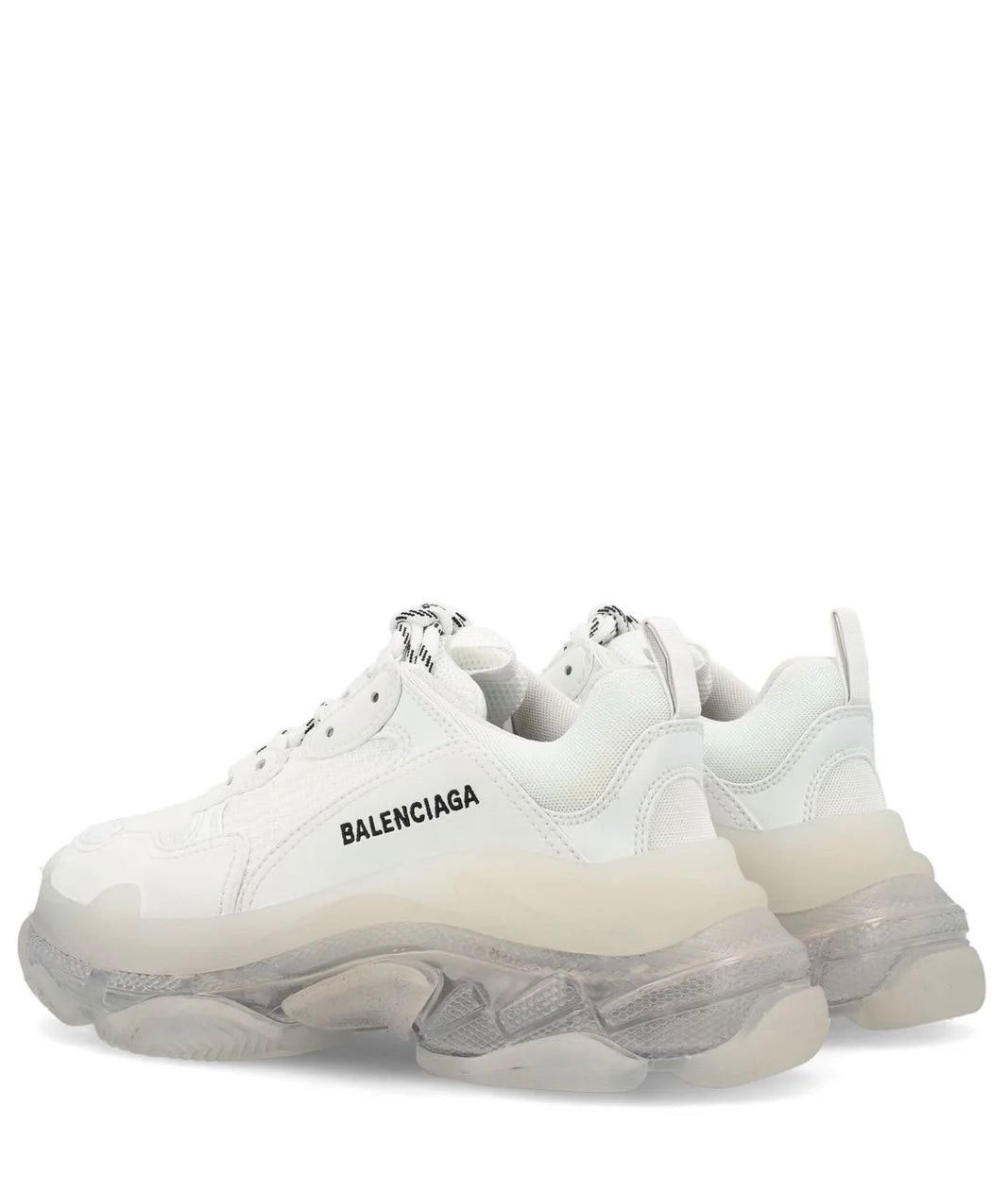 Balenciaga Balenciaga Triple S mesh and leather sneakers SIZE 40 Size ONE SIZE - 4 Thumbnail