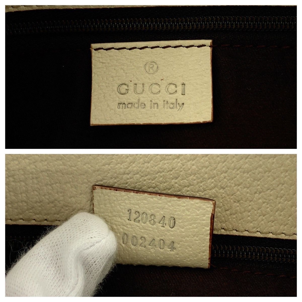 Gucci Gucci Gucci Beige Brown GG Canvas Tote Bag 408595 Canvas Tote Bag 408595 in Very Good Condition Size ONE SIZE - 4 Thumbnail